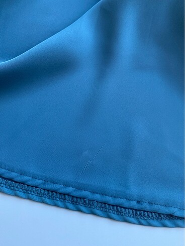 36 Beden Saten elbise mint