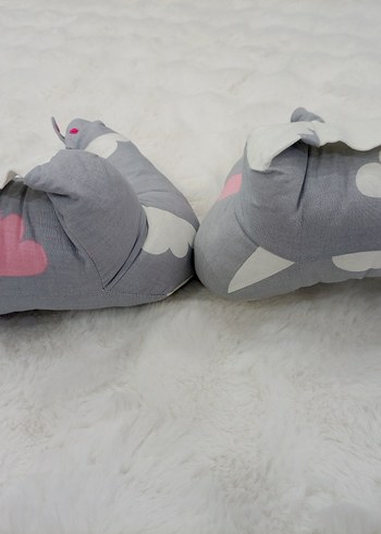 Gri Bulut Desenli Emzirme biberon tutucusu tekli fiyat dır - Görsel 4