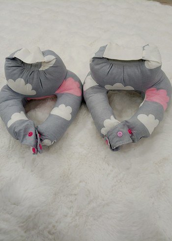 Gri Bulut Desenli Emzirme biberon tutucusu tekli fiyat dır - Görsel 3