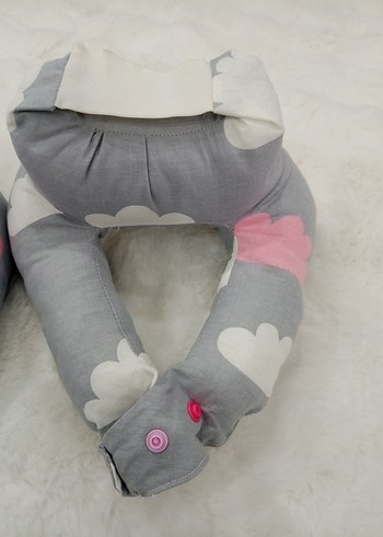 Gri Bulut Desenli Emzirme biberon tutucusu tekli fiyat dır - Görsel 2