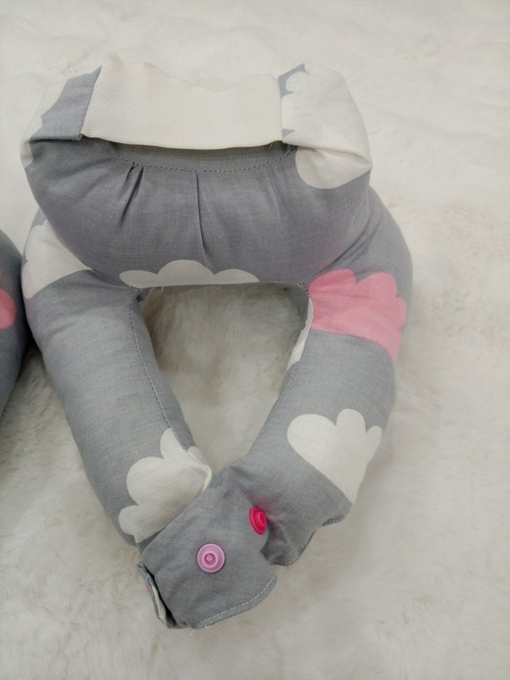 Gri Bulut Desenli Emzirme biberon tutucusu tekli fiyat dır - Görsel 2