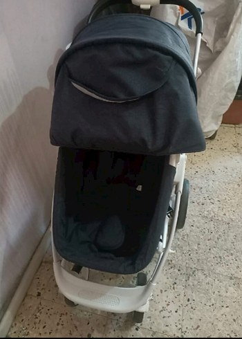 Gri ve Beyaz Bebek Arabası - Görsel 7