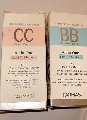 CC CREAM VE BB CREAM FARMASİ