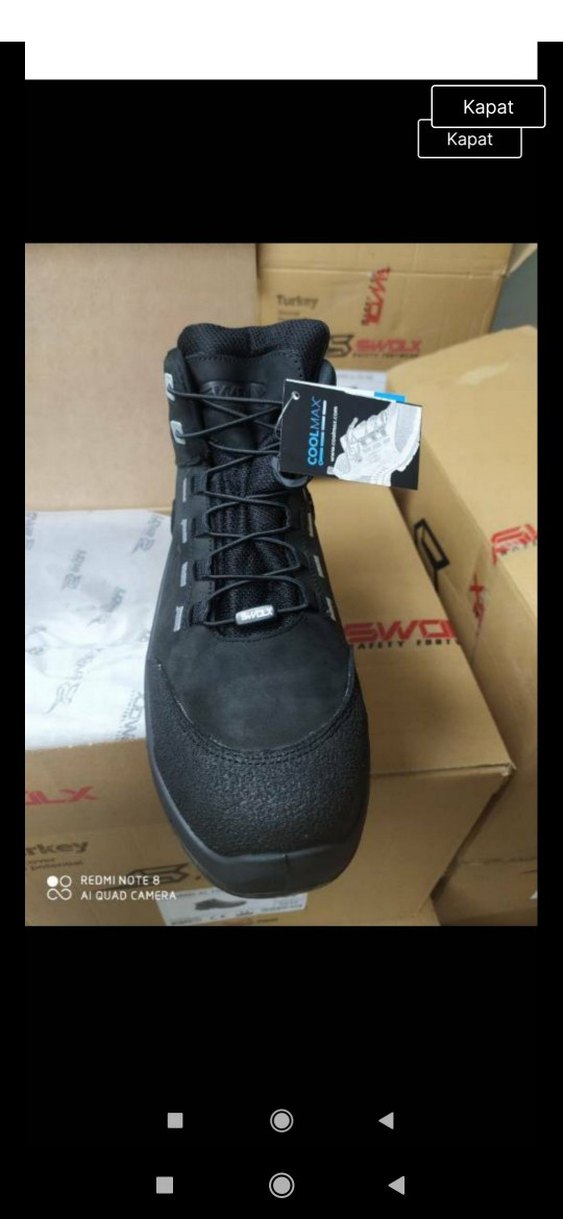 orjinal swolx marka yarım bot - Görsel 2