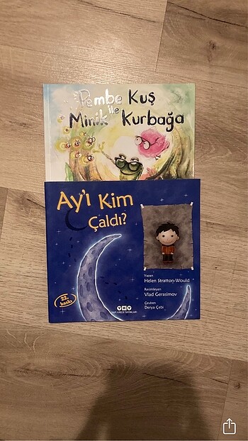 Ay?ı Kim Çaldı? ve Pembe Kuş ile Minik Kurbağa