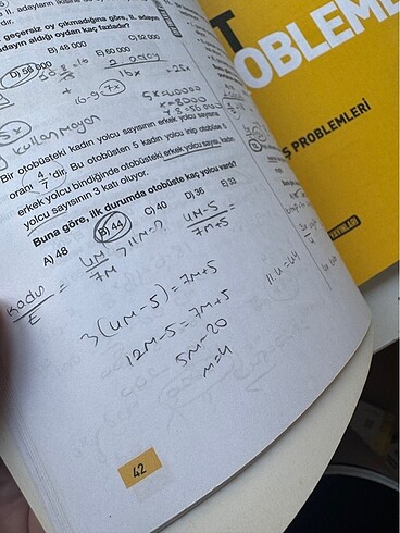  tyt matematik ve problemler