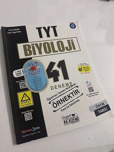 tyt biyoloji 41 deneme