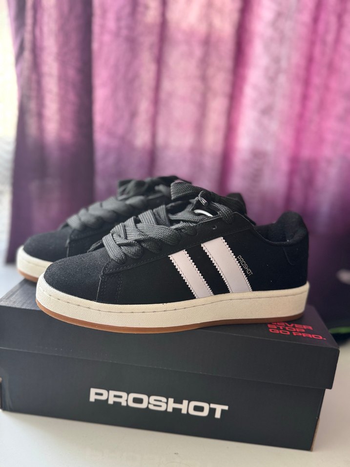 Adidas Kadın Siyah Spor Ayakkabı Velcro - Görsel 2