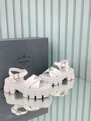 Prada Prada Rubber Sandalet