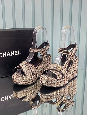 Chanel Platform Sandalet