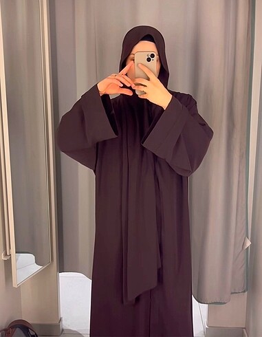 Abaya ve şal takım