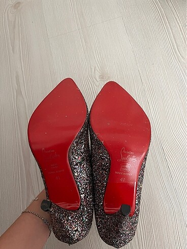 38 Beden christian louboutin topuklu ayakkabı