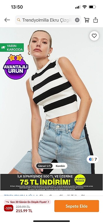 Trendyol & Milla Trendyolmilla crop triko