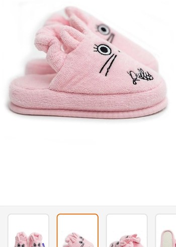 kız çocuk ev terliği - Görsel 2