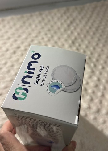 Nimo Beyaz Göğüs Pedi Çift Paket - Görsel 4