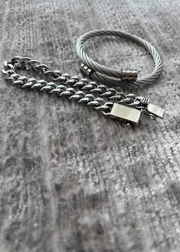 2'li Çelik bileklik - Görsel 4