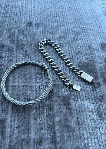 2'li Çelik bileklik - Görsel 2