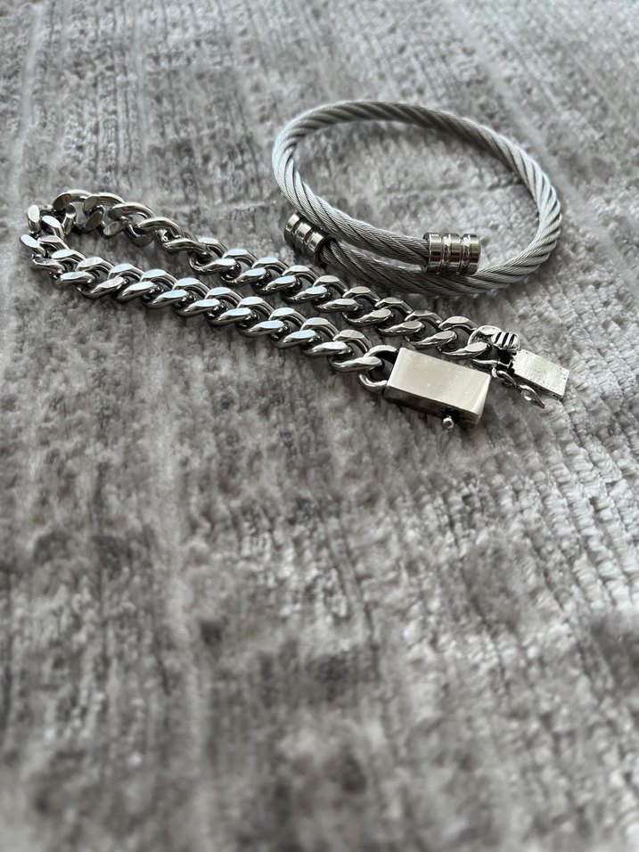 2'li Çelik bileklik - Görsel 4