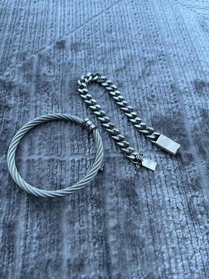 2'li Çelik bileklik - Görsel 2