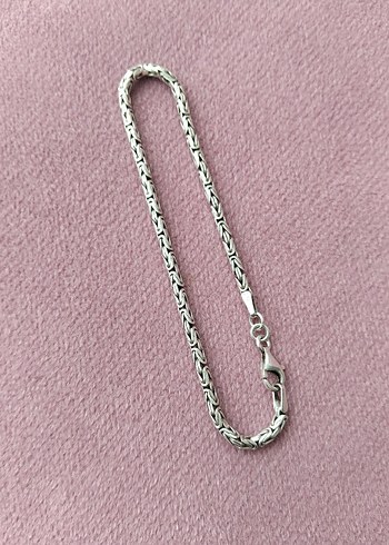 925 Kral gümüş bileklik - Görsel 6