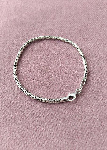 925 Kral gümüş bileklik - Görsel 3