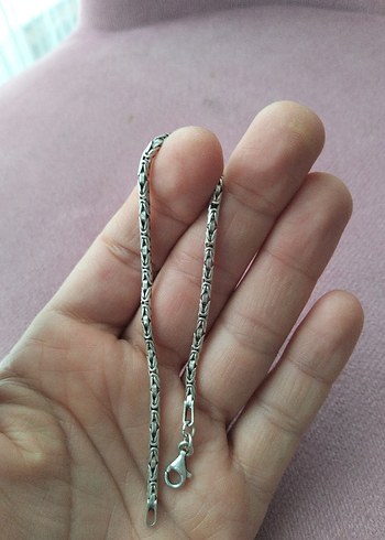 925 Kral gümüş bileklik - Görsel 2