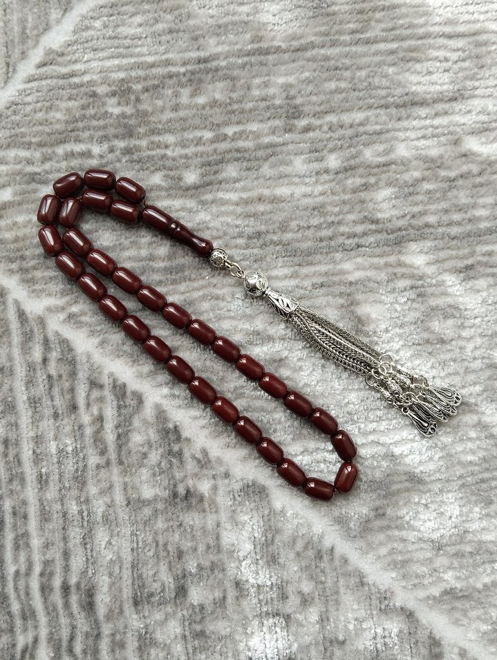 Vişne Renk Sıkma Kehribar - Görsel 5