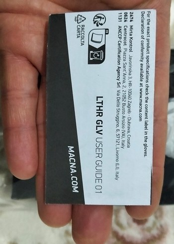 MOTOSİKLET ELDİVENİ-MACNA RTX WATERPROOF - Görsel 9