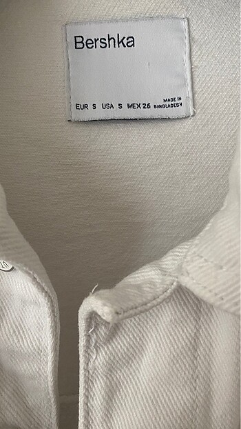 s Beden bershka kot ceket