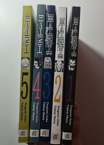 Death Note 1,2,3,4,5