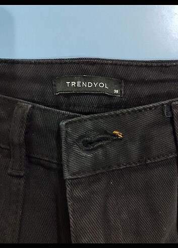 m Beden siyah Renk wide leg jean