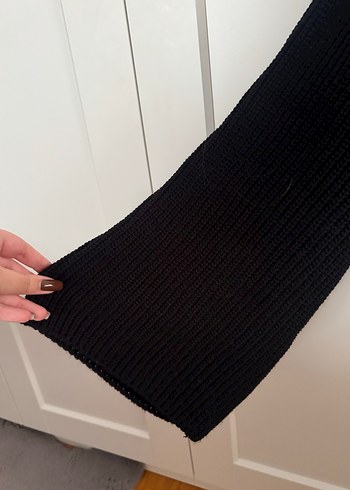 Trendyolmilla Siyah Kazak - Görsel 3