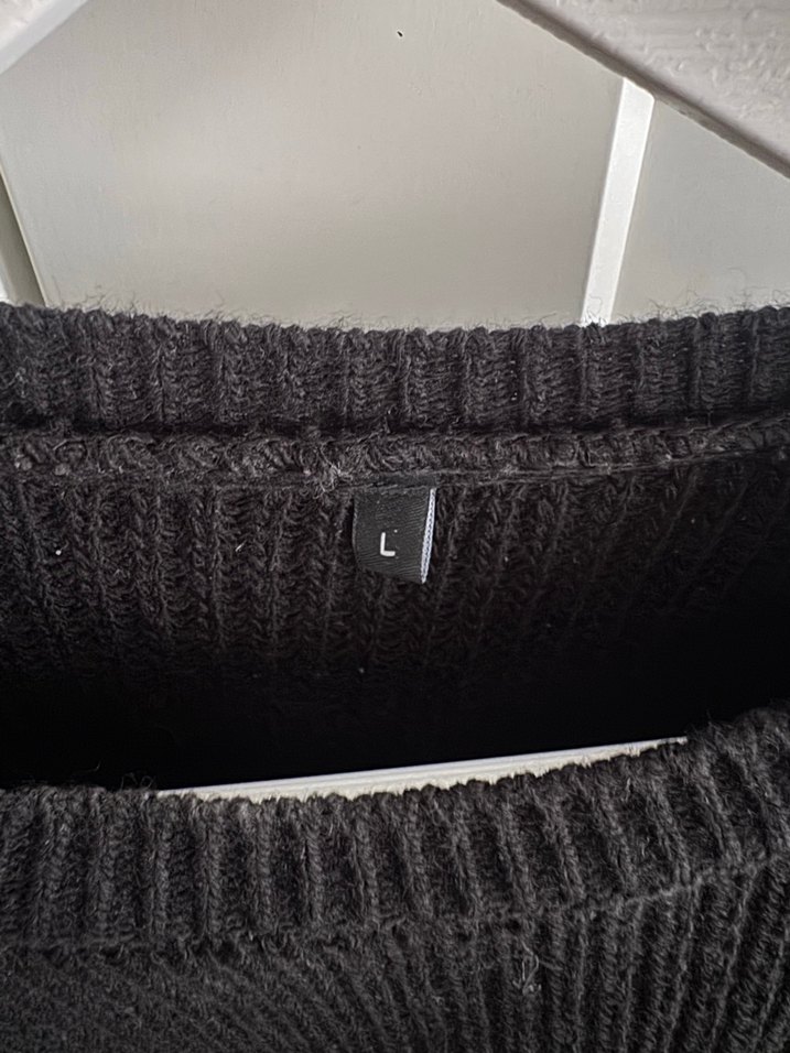 Trendyolmilla Siyah Kazak - Görsel 4