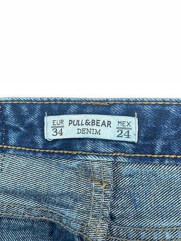 34 Beden mavi Renk Pull and Bear Jean / Kot %70 İndirimli.