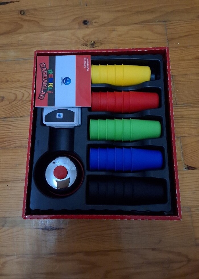 Renkli bardaklar  - Görsel 2