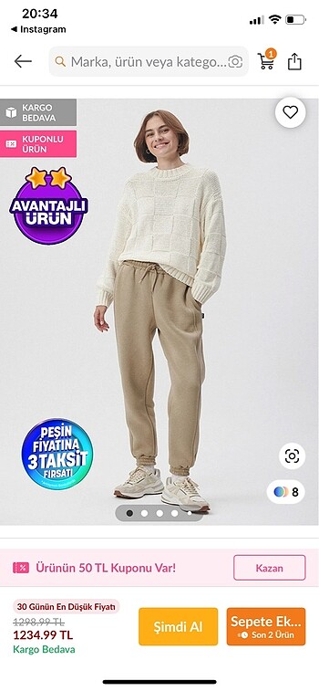 xs Beden Mavi Eşofman