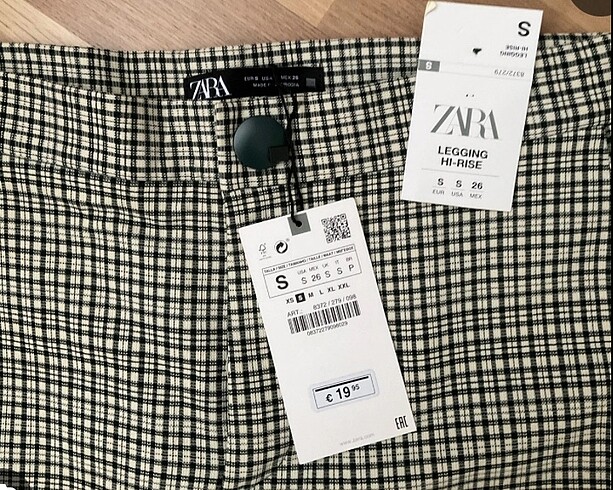 Zara zara legging high rise