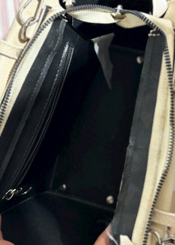 Bej Minimalist Kadın Çantası - Görsel 4