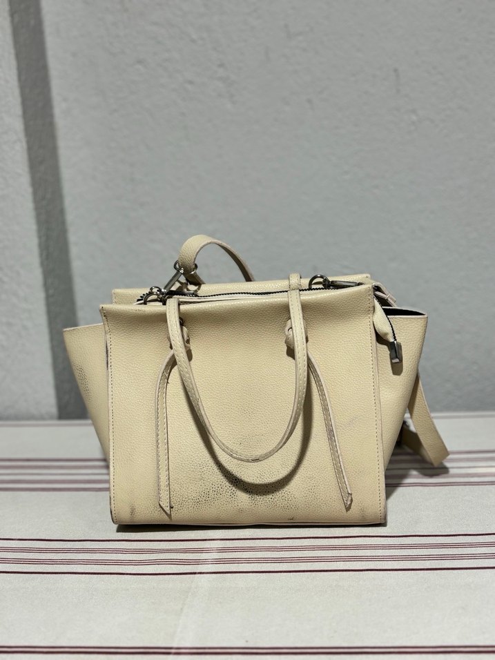 Bej Minimalist Kadın Çantası - Görsel 3