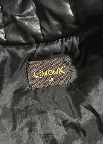 Siyah Uzun Kadın Kış Mont - Görsel 7