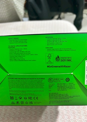 Profesyonel Espor Gücü - Razer BlackShark V2 X (Green Edition) - Görsel 10