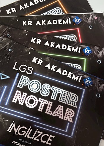 LGS Poster Notlar Seti - Fen, Matematik, İngilizce - Görsel 6