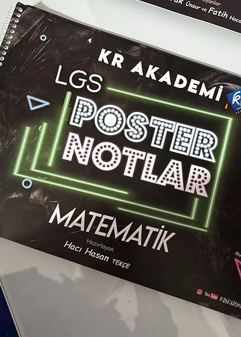 LGS Poster Notlar Seti - Fen, Matematik, İngilizce - Görsel 4
