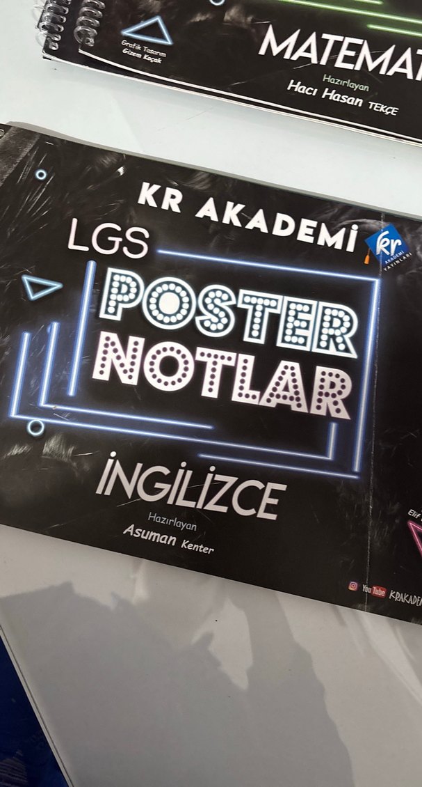 LGS Poster Notlar Seti - Fen, Matematik, İngilizce - Görsel 5