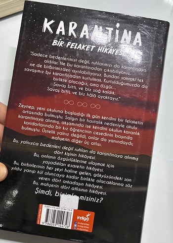 Karantina - Beyza Alkoç Ciltli Romanı - Görsel 5