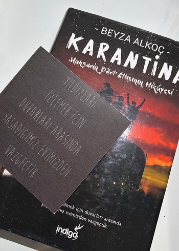 Karantina - Beyza Alkoç Ciltli Romanı - Görsel 4