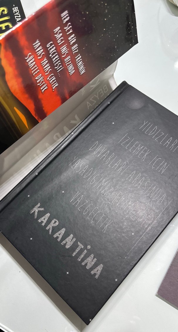 Karantina - Beyza Alkoç Ciltli Romanı - Görsel 2