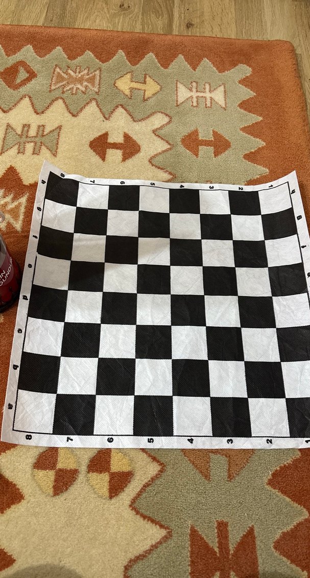 Beyaz Siyah Satranç Tahtası - Görsel 2