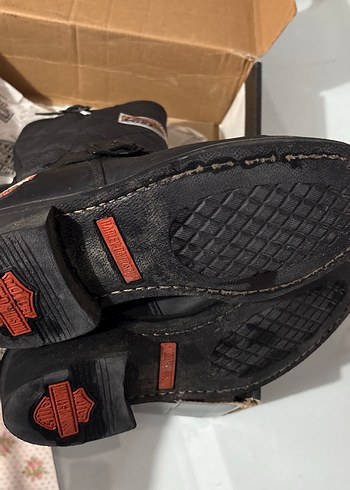 Harley Davidson Siyah Kadın Laconıa Bot - Görsel 4