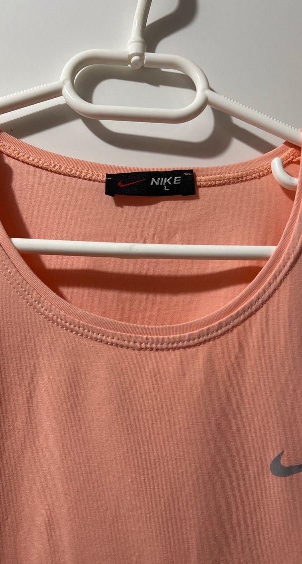 Nike Pembe Kısa Kollu Tişört - Görsel 5